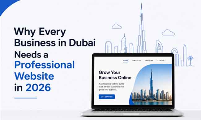 Why Every Business in Dubai Needs a Professional Website in 2026 ?