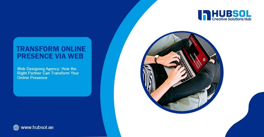 Web designing agency creating a business website  Professional website design for modern businesses