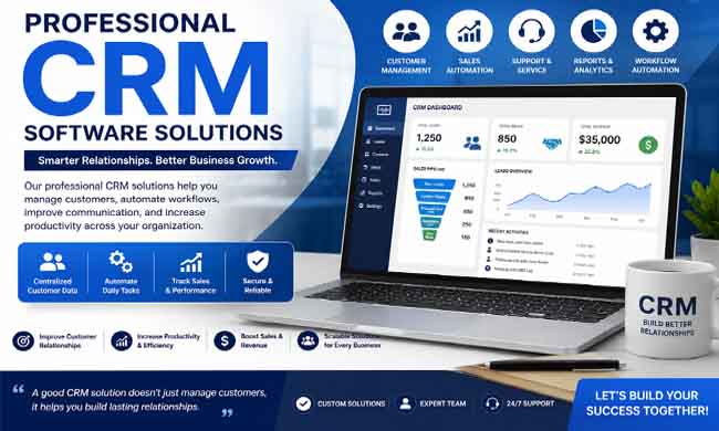 Professional Customer Relationship Management Software Solutions