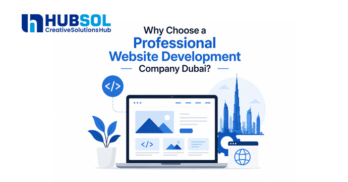 Professional Website Development Company Dubai creating modern business websites