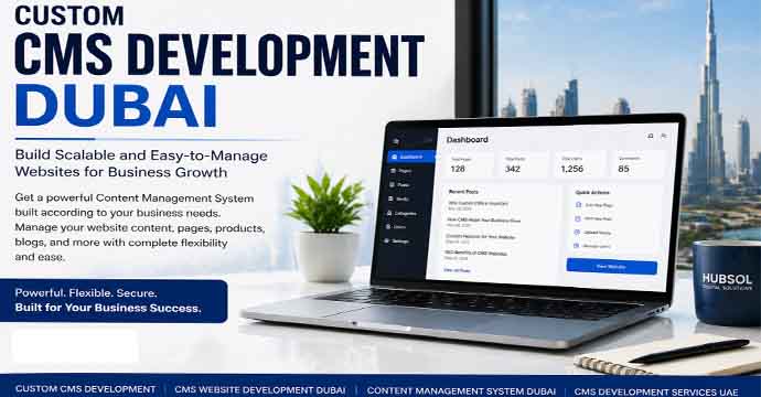 Custom CMS Development Dubai Services