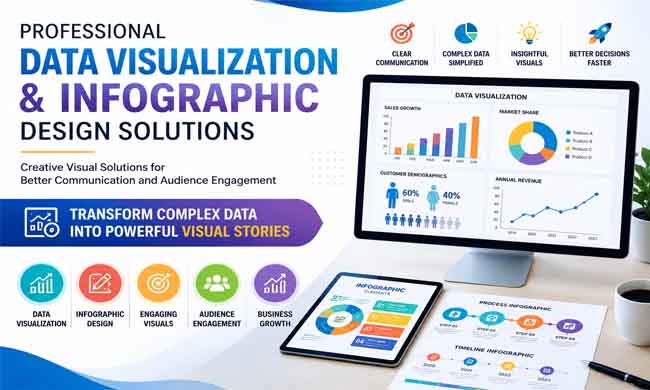 Professional Data Visualization and Infographic Design Services for Business Growth