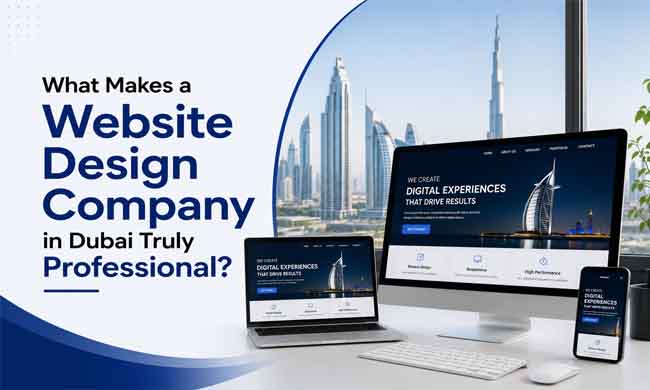 Professional Website Design Company in Dubai