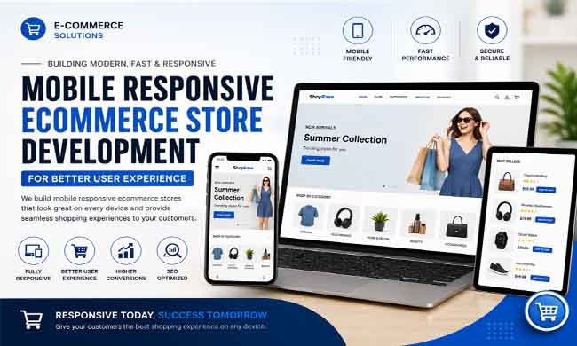 Mobile Responsive Ecommerce Store Development for Seamless Multi Device Shopping Experience