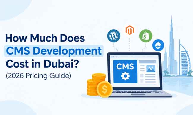 CMS Development Cost in Dubai 2026 – Pricing Guide by HubSol